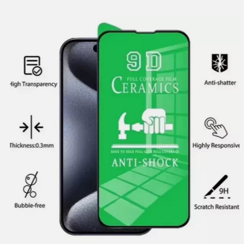 Full Cover Screen Protector for Apple iPhone 15 16 Plus Pro Promax - Easy Install - Protective - Protection 2