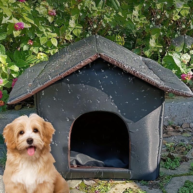 1pc Warm And Waterproof Dog House Outdoor Cat House Pet Winter Closed Rainproof Outdoor Dog Nest Tent For Cat And Small Dog 6