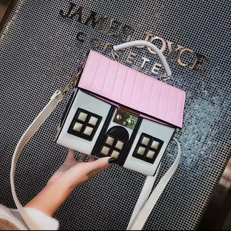 Y2K Cute House Bag for Women - Crossbody & Shoulder Bag unique