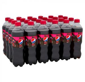 Pepsi Max Cherry Zero Sugar Bottle 500ml - Pack of 24 - Soft Drink