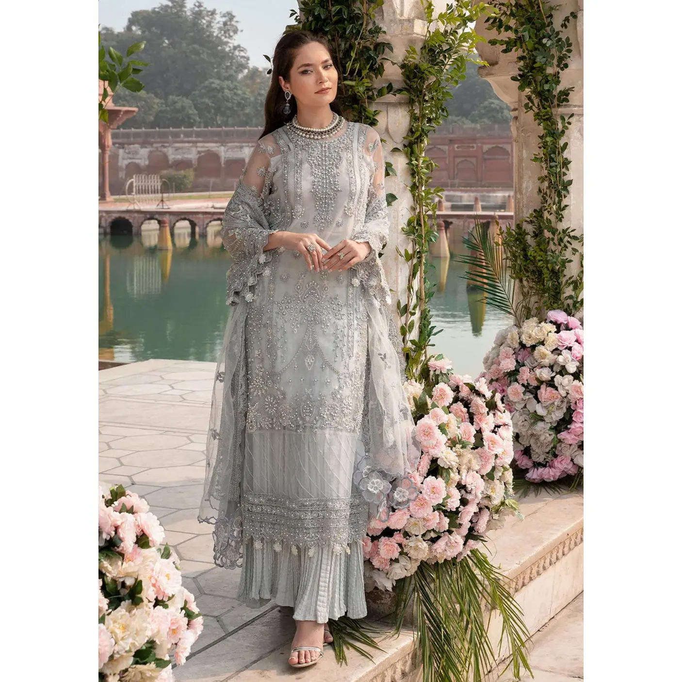 Abshar - Meeral Readymade Organza Suit