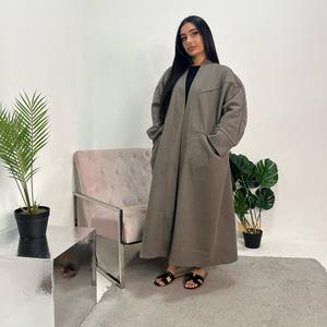 Ladies Oversized Batwing Long Coat