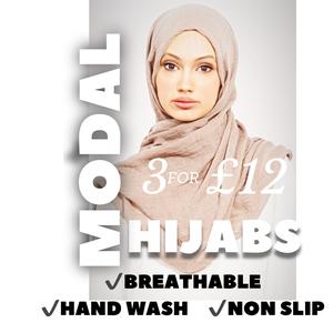 MODAL HIJABS SCARVES 36 COLOURS TRENDING