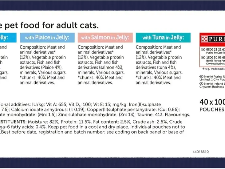 Felix As Good As It Looks Ocean Feasts Cat Food 40x100g 2