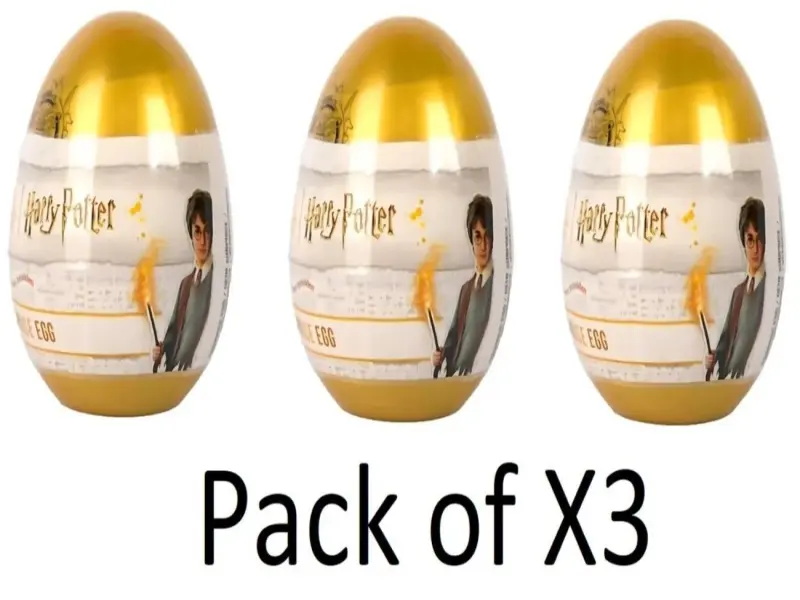 Harry Potter Mini Surprise Egg -Crayons, Posters & Sticker Sheet- Pack of X3 0