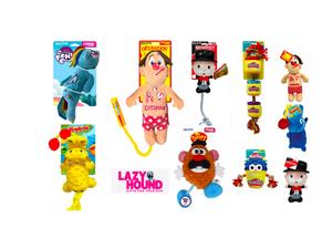 Hasbro - Dog Toys Assorted Designs, Mr Potato Head, Operation Cavity Sam, Hungry Hippo, My Little Pony, PlayDo T-shirt large & Small, Monopoly Mr Moneybags,