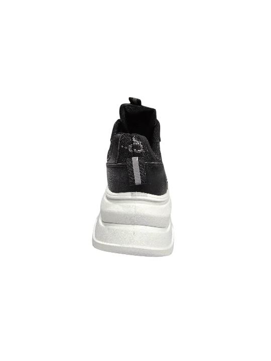 Product Introduction of womens stylish chunky sole fashion trainers with a stunning pattern design,ideal choice for any outfit 4