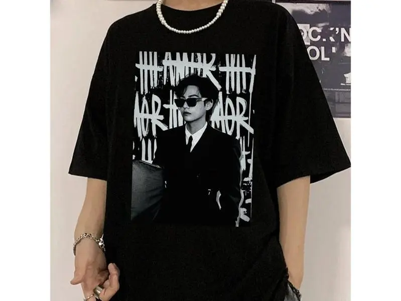 Kim Taehyung shirt | Taehyung t-shirt | vintage tee | Bts shirt | V bts | kpop fans gift | Kpop tshirt | Unisex Garment Dyed T-Shirt