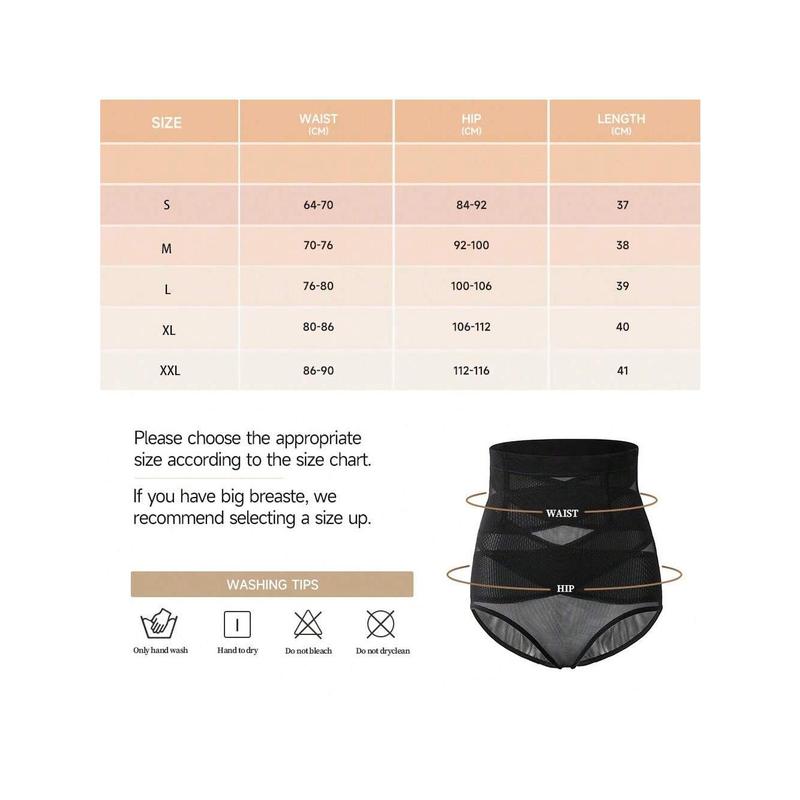 2 Colors Women's Fashion Mid-Waisted Shapewear Shorts,Women Tummy Control Knickers Underpants,Sexy Lace Mesh Bodyshaper Panties,Ladies Slim Fit Butt Lifter Bodyshaper Underwear(S-XXL)[S12] 8