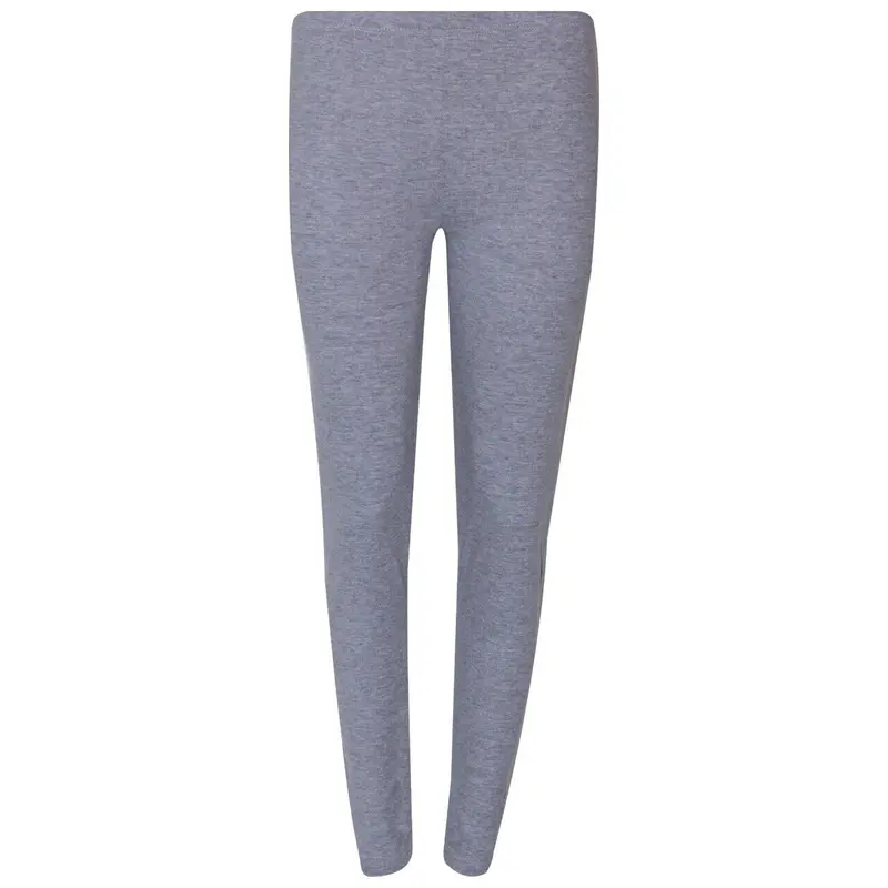 New Womens Ladies Plain Basic Stretch Full Length Leggings Pants UK S M L XL 3