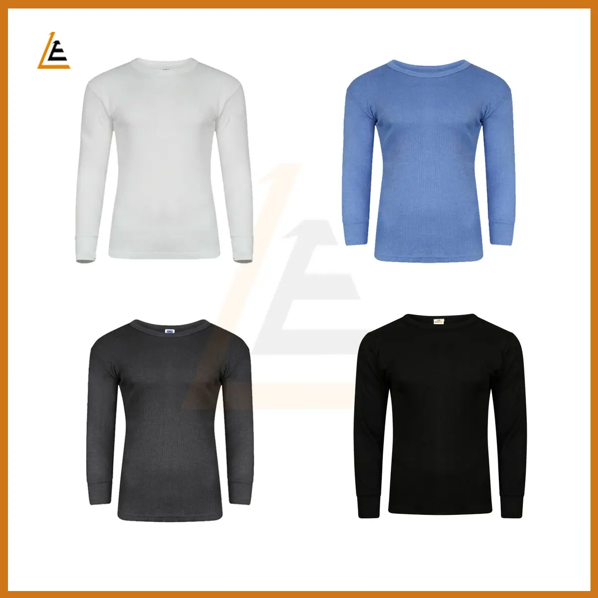 Men's Thermal Long Sleeve Top, Warm Underwear Baselayer Heat Cotton Warmer ski Winter S M L XL XXL Thermals Menswear Beige Plain Human Biker breathable  fabric