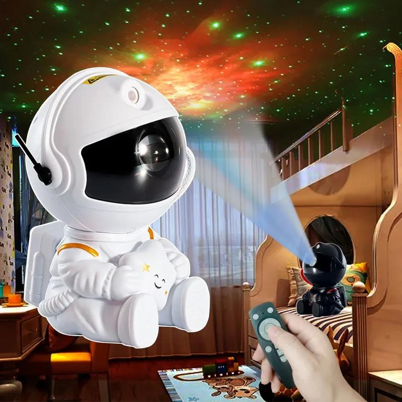 Product Introduction of Astronaut projection light Room Bedroom decoration Star guitar top night light full Star laser atmosphere light gift 3