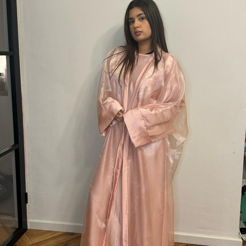 Layla Chiffon Abaya Two Piece Dress (SALE ITEM) 2
