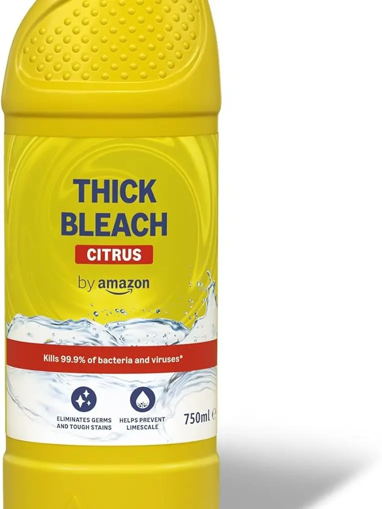 Thick Bleach, Citrus, 750 ml Kills 99.9% of bacteria and viruses Cleaning Household