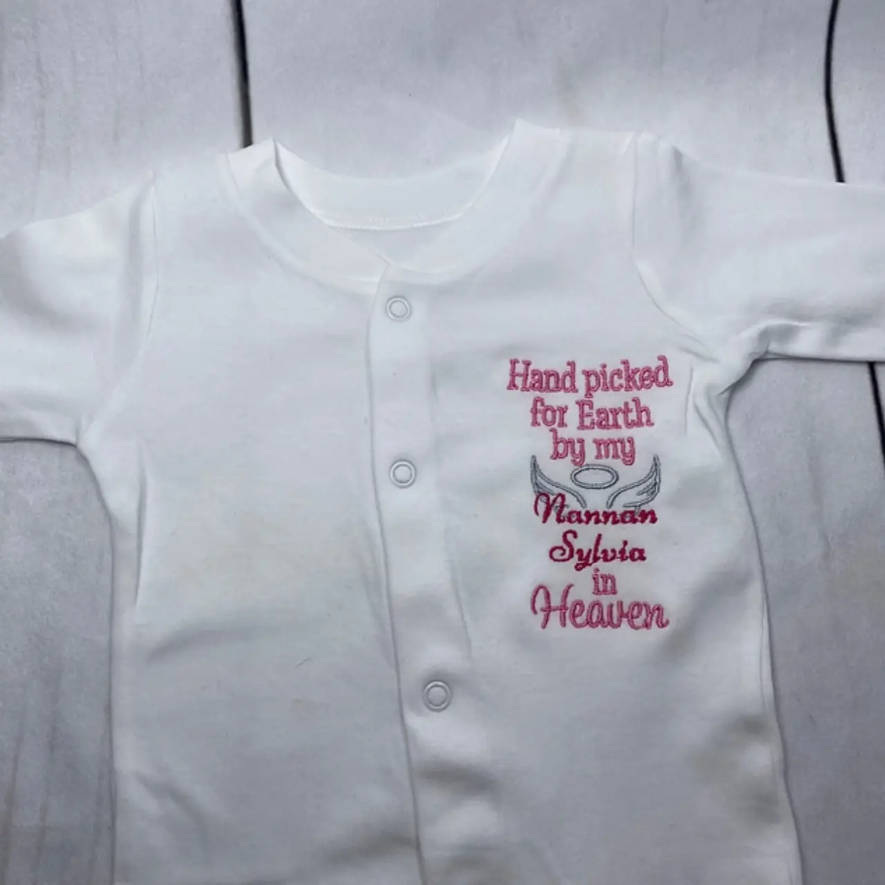 Hand Picked for Earth Baby Sleepsuit - Perfect for Your Little One