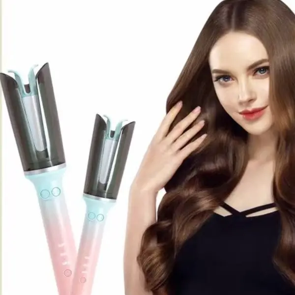 Rotating Hair Curler, Curling Tongs with Innovative Air System, Ceramic Curling Wand, Automatic Hair Curler, 160°- 220°C Adjustable Temperature Rotating Hair Curler, Holiday Gifts For Women, Valentine's Day Gift