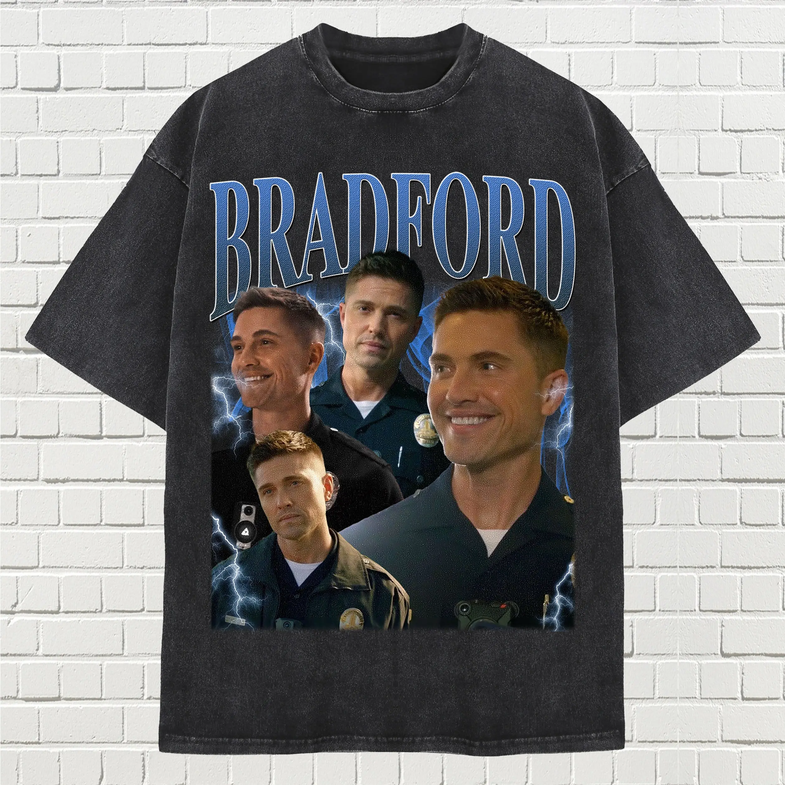 Tim Bradford Shirt, Vintage Tim Bradford Unisex T-Shirt, Actor Homage Tee, The Rookie Merch, Tim Bradford Fan Gift