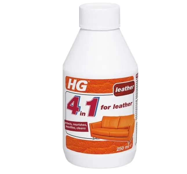 HG Deep Cleaner for Leather - Safe & Mild Leather Cleaner & Faux Leather Cleaner - 250ml