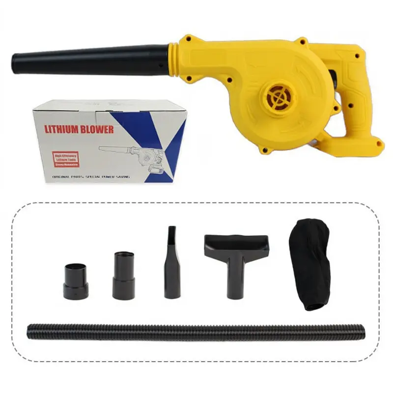 Cordless Leaf Blower for Dewalt 20V Battery 2 in 1 Electric Leaf Blower Vacuum F Garden leaves blowing 3