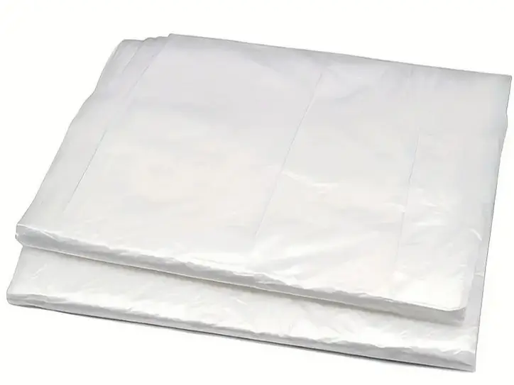 4m x 2m Large Painters Protective Plastic Decorating Dust Sheet Mess Free DIY Painting Renovation Builders Project Professional Furniture Cover Bed Wardrobe Sofa Car Waterproof Plastic Clear Polythene Sheets Room Garage Decoration