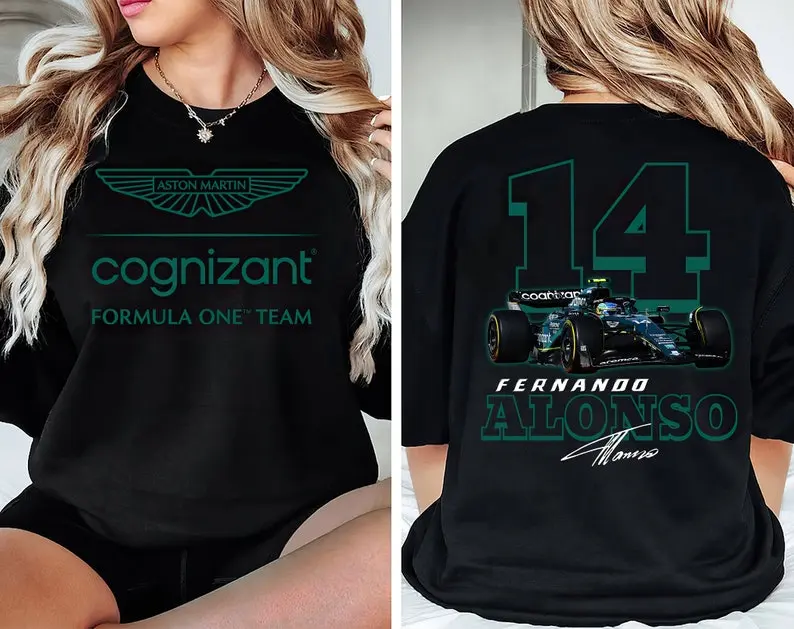 Fernando Alonso Formula One Sweatshirt, F1 Two Sides Shirt, Lando Norris, F1 Shirt Alonso, Fernando Alonso Shirt, F1 Shirt, F1 T shirt1