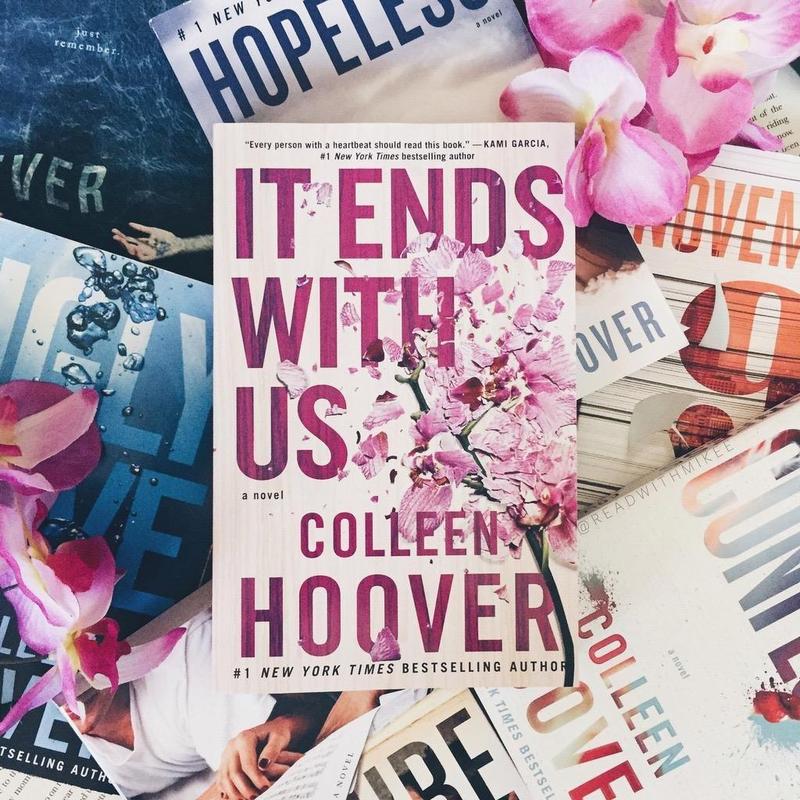 It Ends With Us: A Novel by Colleen Hoover, Paperback Cover, 1st Edition, 2016 2