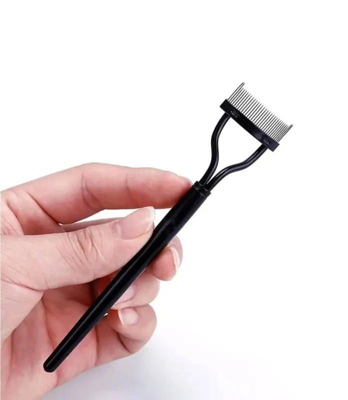 1pc Single-ended Ultra-fine Eyelash & Eyebrow Comb 4