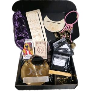 Witchy bundle witchcraft, wiccan, pagan and witchcraft. Box Pendulum Gifts Boxes Tarot gift Crystals and Evil Eye