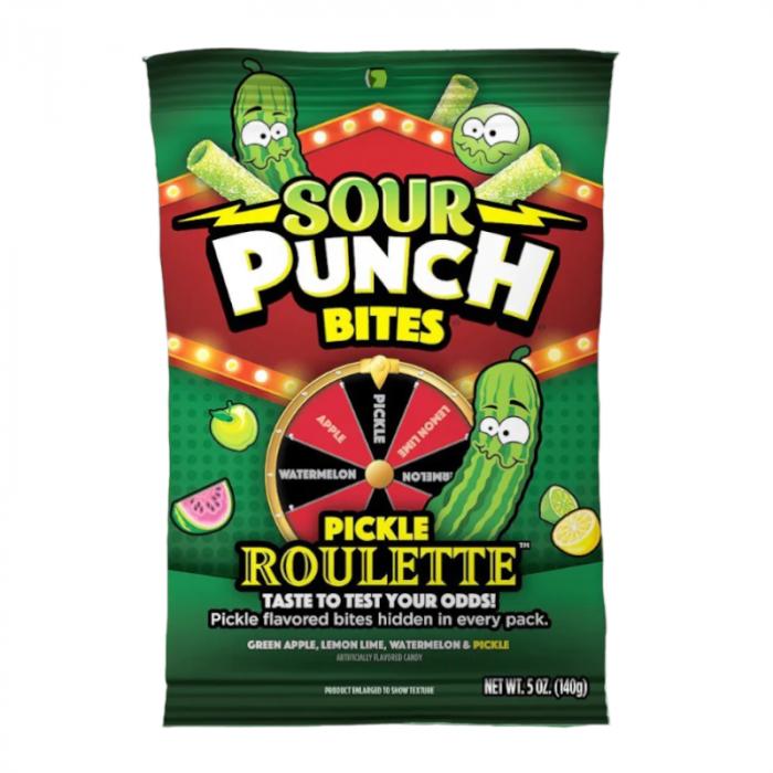 Sour Punch Bites American Different Flavours - Assorted Flavors Candy Snack Artificial Sweet Sugar Corn Salt Bonbon Tangy 6