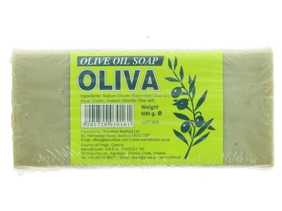 Oliva Soap Oliva Olive Oil Soap 600g x6 - Gentle Body Wash for Moisturizing and Nourishing Skin