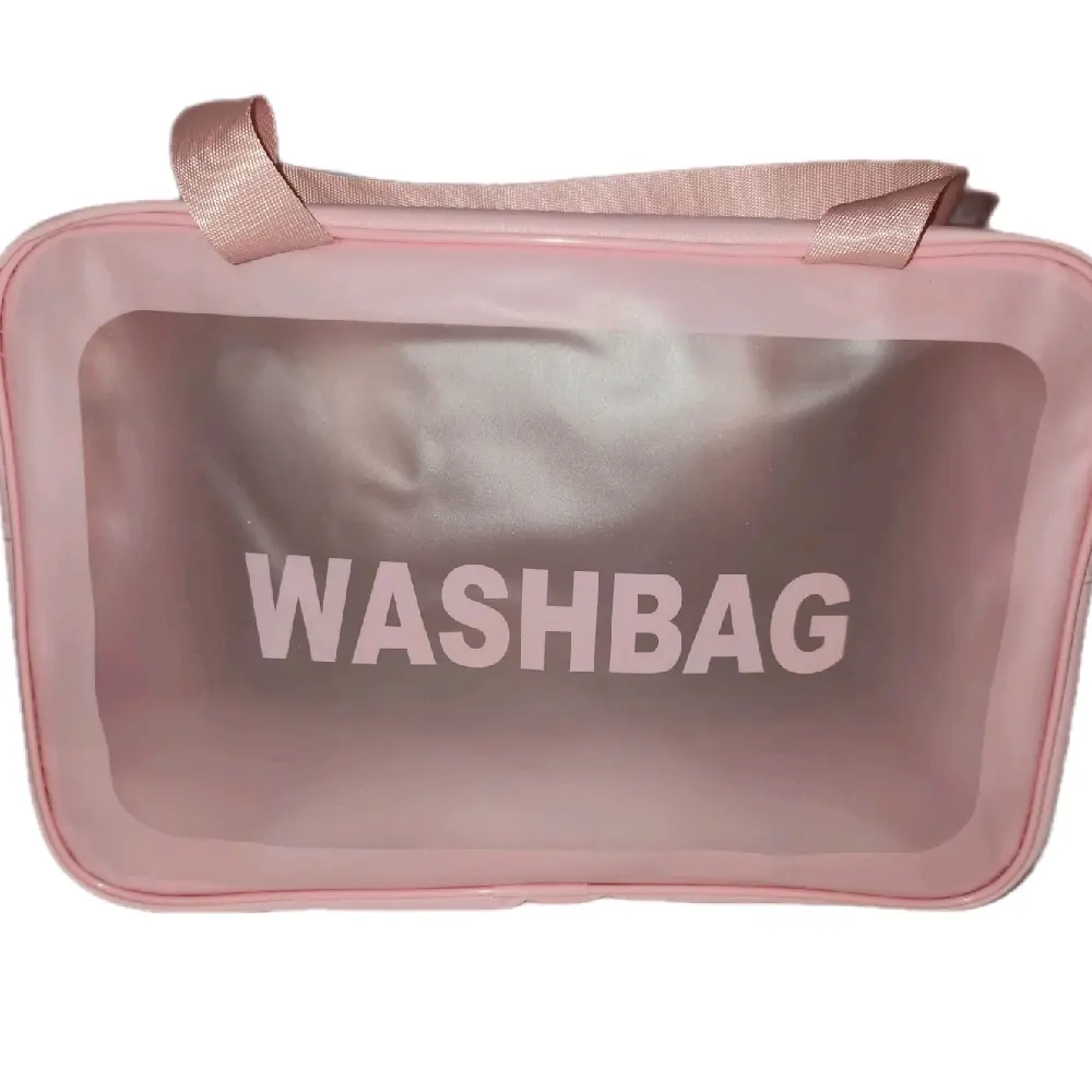 Pink Wash Bag for Travel - Lightweight and Durable