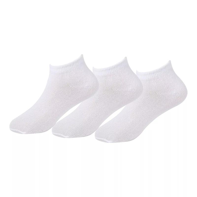 3/6/12 Pairs Girls Trainer Socks Kids Ankle Shoe No Slip Liner Sports Gymnastics 5