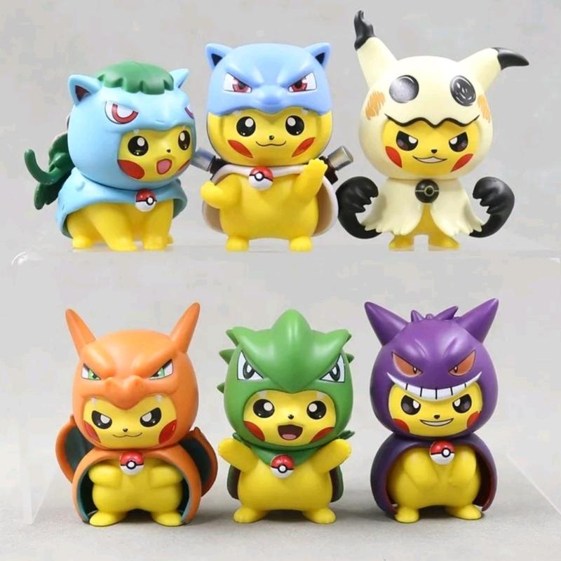 Pokemon Pikachu Cosplay Poncho Figures - Select your Style! 1