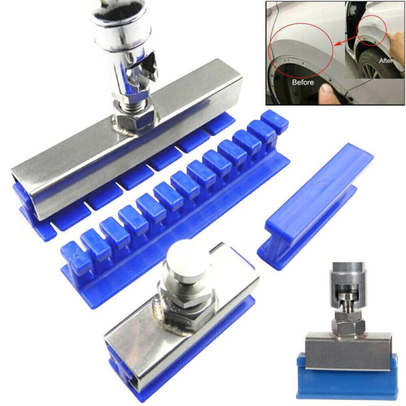 6pcs Set Paintless Dent Removal Kit Slide Hammer Puller Tab Auto Car Repair Tool 5