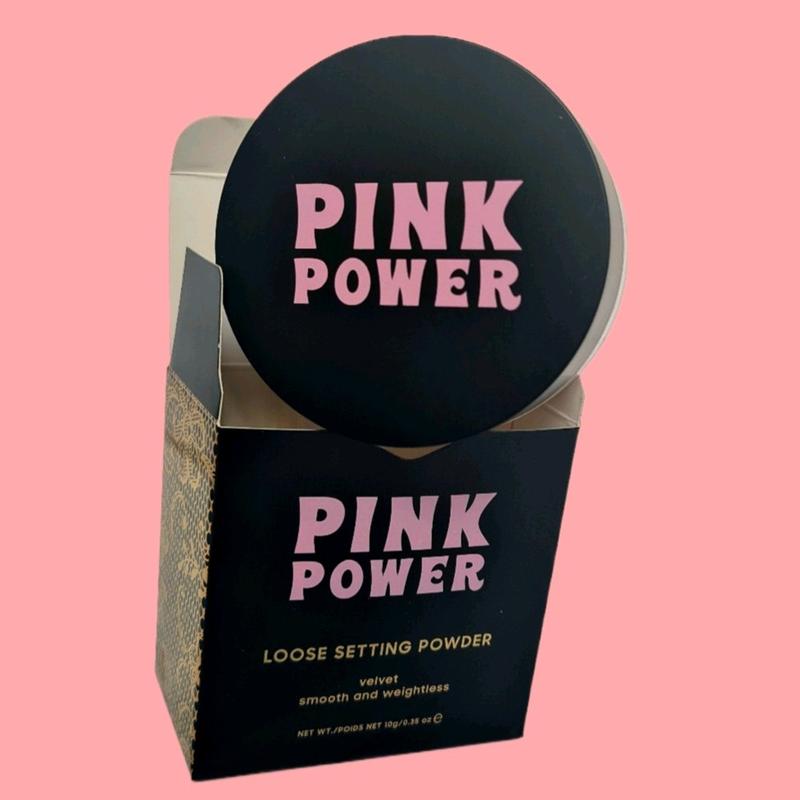 Pink Loose Setting Powder in Barely Pink Power 10g 0