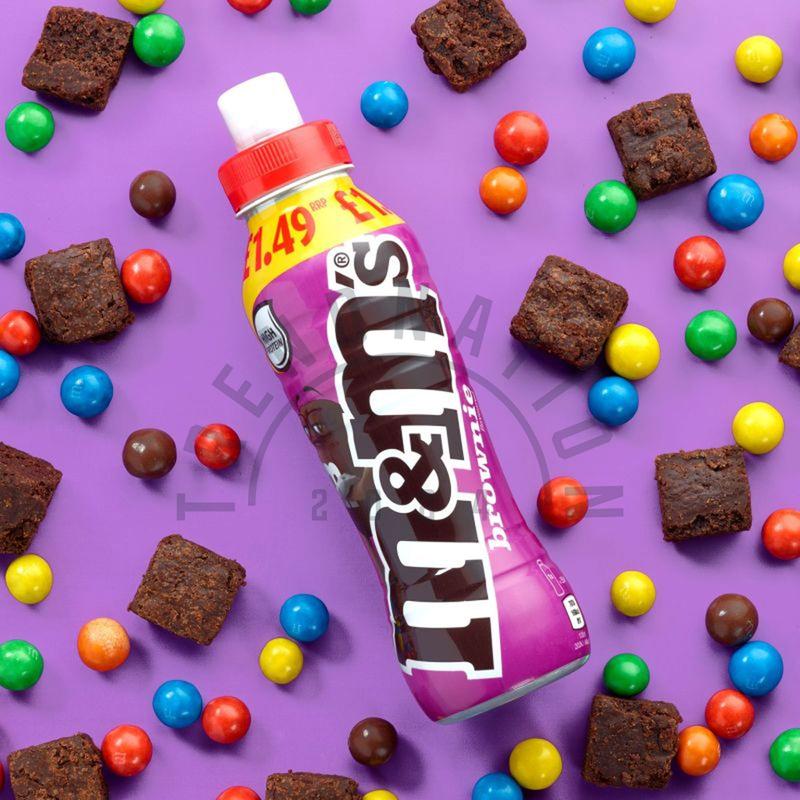 M&M's Chocolate Brownie Milkshake Drink 8 Pack | 8 x 350ml Bottles | Milk Shake Beverage 5