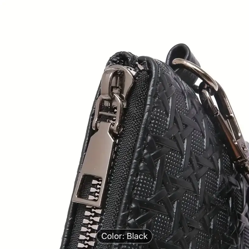 Men's Business Style Clutch for Daily Commute - Perfect for Phone, IPAD, Keys, and Coins 5