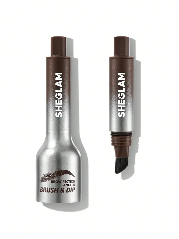 Brow-Fection Angled Brush & Dip-Espresso Hair-Like Strokes Liquid Eyebrow Gel Pen - Natural Shaping, Outlining, Filling - Long Lasting, Quick Drying Eyebrow Makeup - Eyeliner Lipliner Cosmetic sheglam eyebrow sheglam brow 0