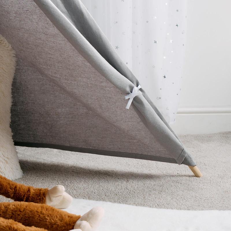 Teepee Play Tent Kids Foldable Sleepover Indoor Childrens 8