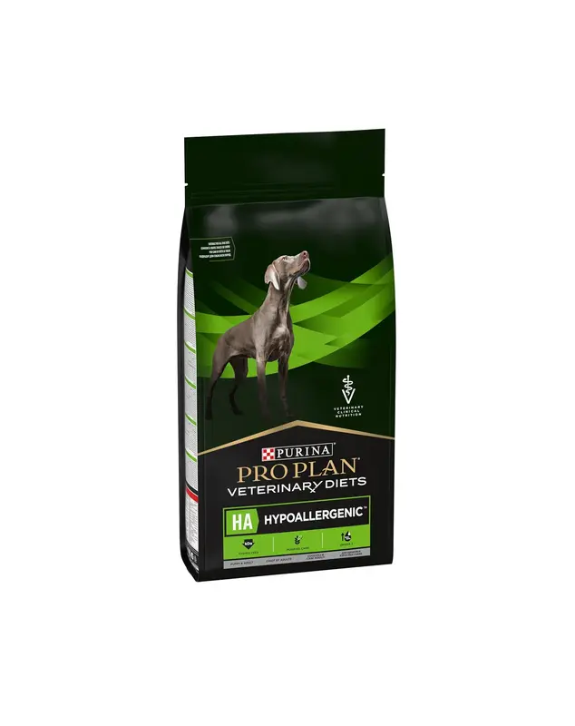 PRO Plan Veterinary Diets HA Hypoallergenic Dry Dog Food 11kg - Hypoallergenic & Great for Dogs with Dermatitis 1