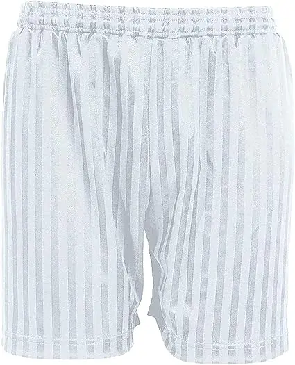 Unisex Shorts for Girls Boys School Shorts | Shadow Stripes Girls PE Shorts | Football Shorts Gym Shorts | Back to School Kids Shorts 4
