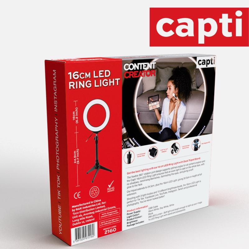 Phone Compatible LED Ring Light for Photography and Video Accessories Tripod 2
