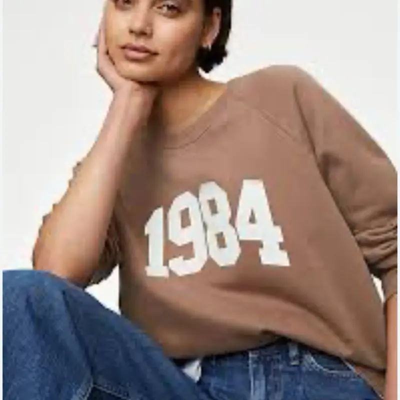 Diana embroidered sweatshirt