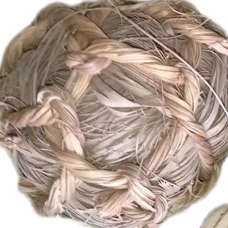 All Natural Sea Grass Ball for Small Animals - Bamboo and Banana Leaf Ball 4