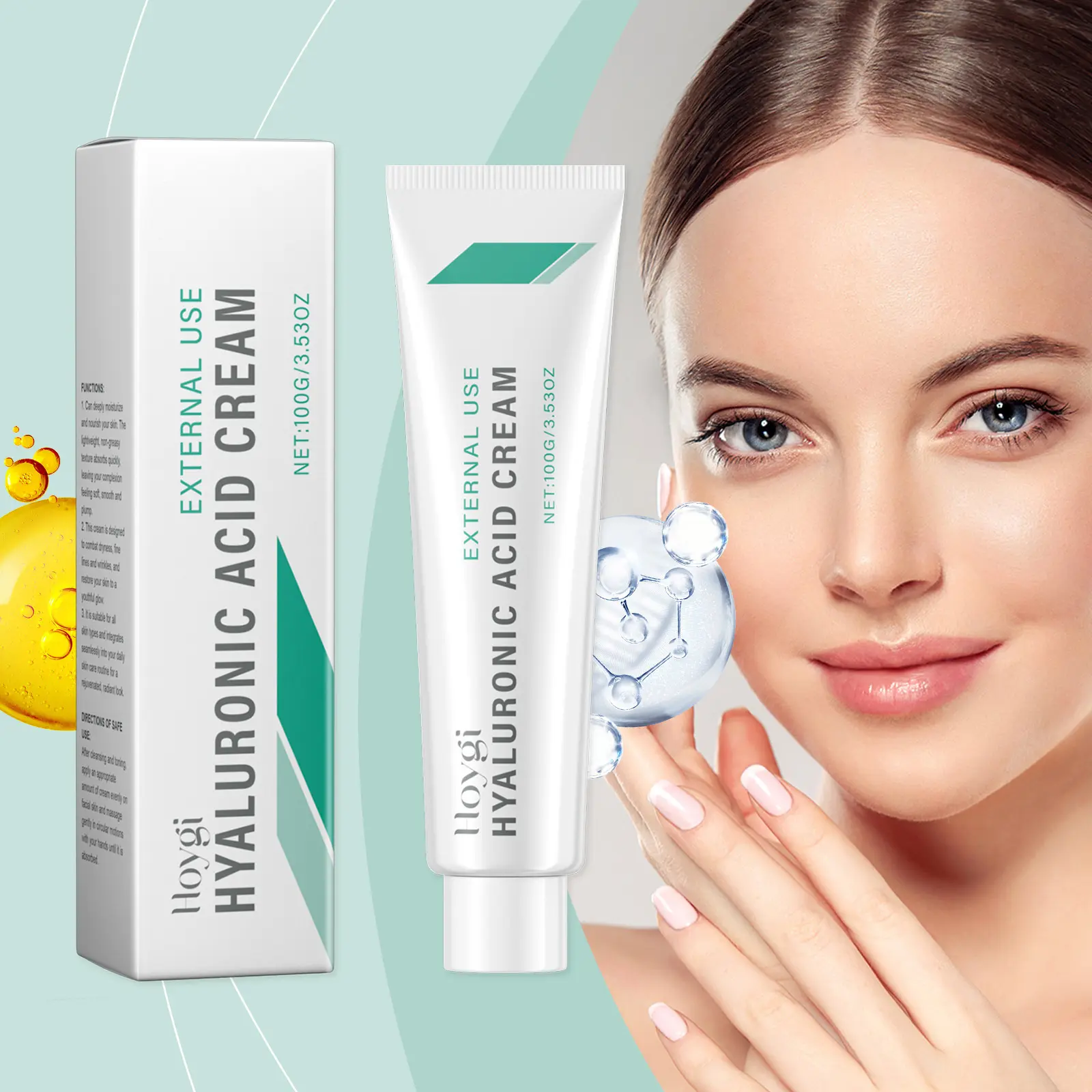 Hyaluronic Acid Cream - Effectively improves and moisturizes the skin