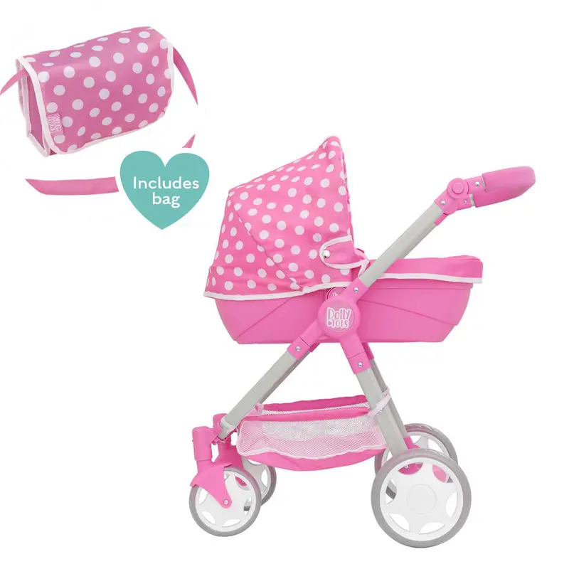 Dolly Tots Junior Roamer Dolls Pram 6