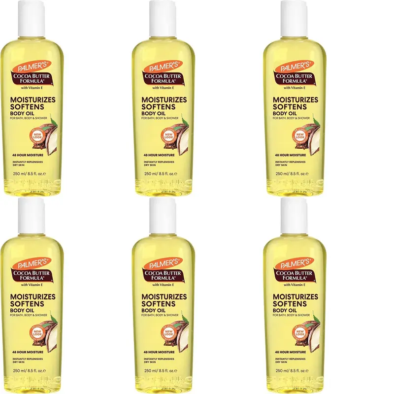 6 x Palmers Cocoa Butter Formula Moisturizing Body Oil 250ml 0