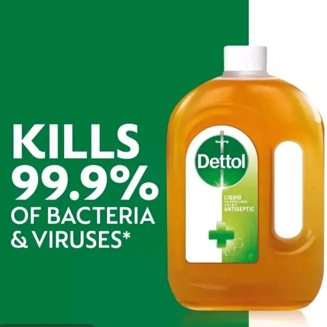 Dettol Original Liquid Antiseptic Disinfectant - 3 × 750 ml Large Bottles - All purpose cleaner Household 1
