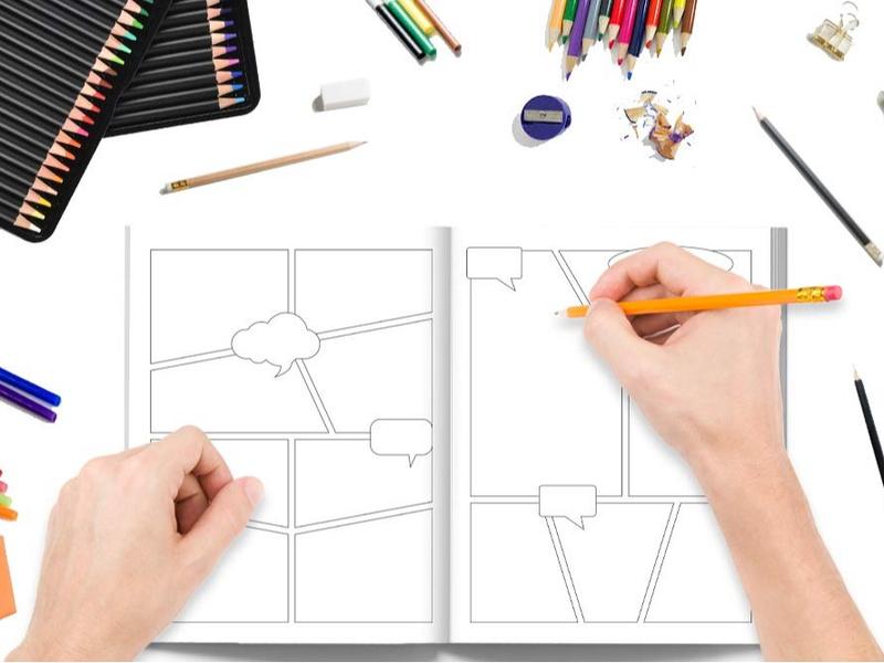 Create Your Own Comic Book Paperback - Premium Matte Finish Cover Design 3