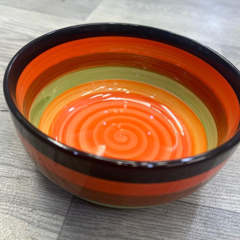 6inch coloured ceramic bowl microwave & dishwasher safe 3